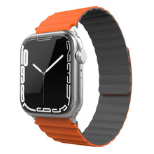 Lade das Bild in den Galerie-Viewer, wendearmband-orange-grau