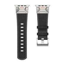 Lade das Bild in den Galerie-Viewer, Lederarmband-Ultra-Schwarz