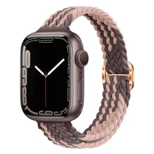 Lade das Bild in den Galerie-Viewer, geflochten-duenn-braun-pattern