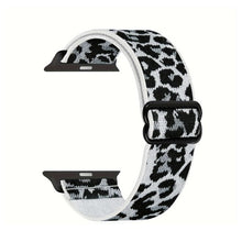 Lade das Bild in den Galerie-Viewer, elastik-weisser-leopard