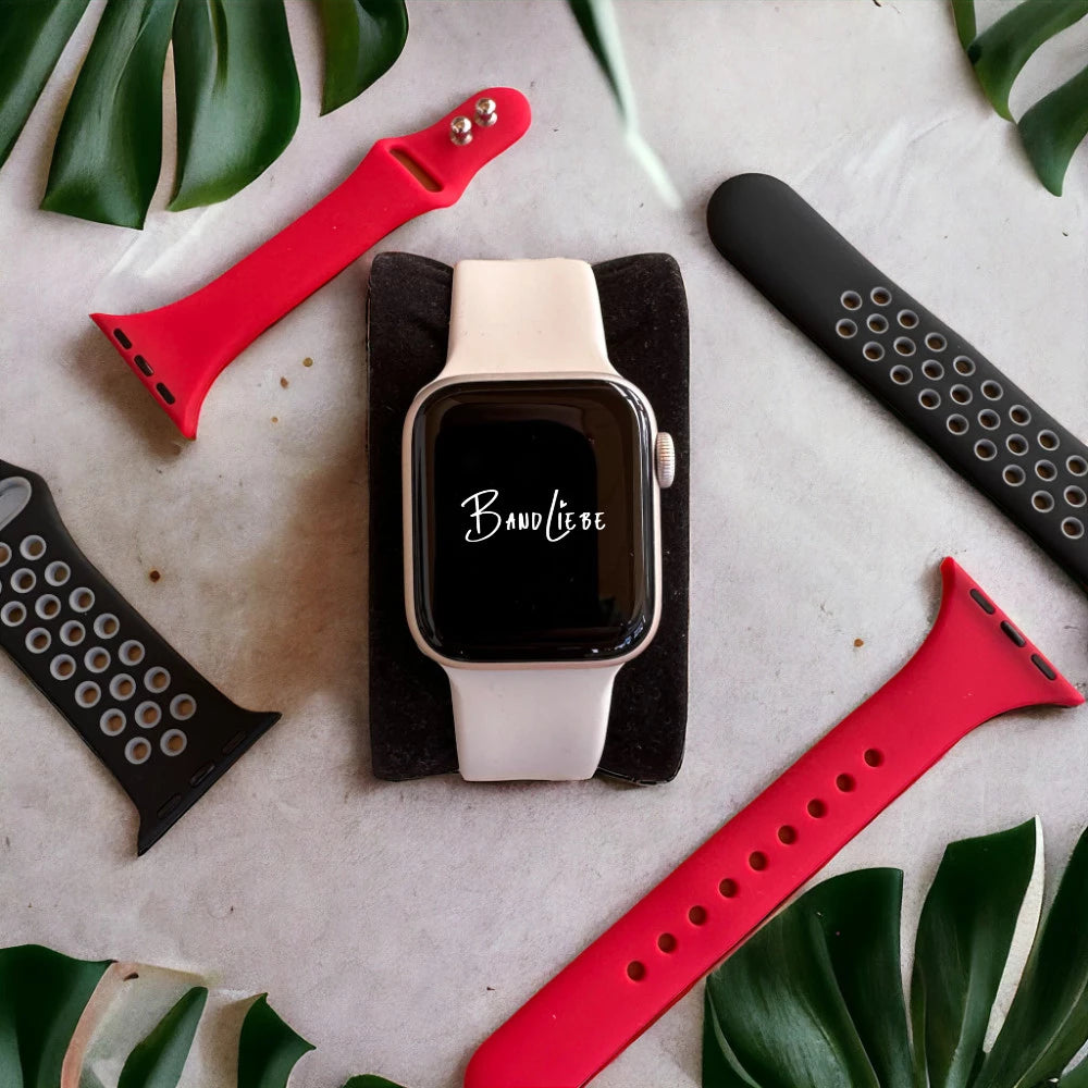 bandliebe apple watch silikon armbänder