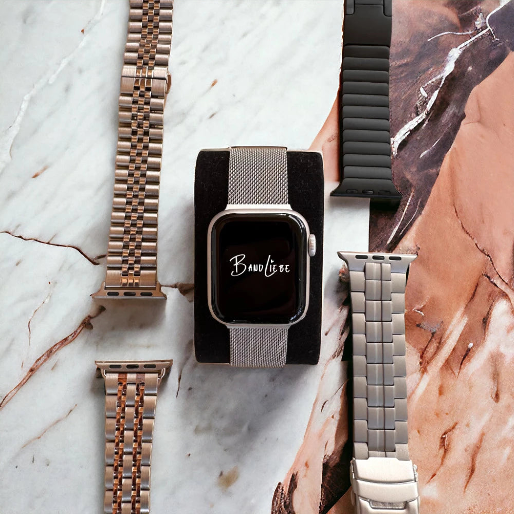 bandliebe apple watch edelstahl armbänder