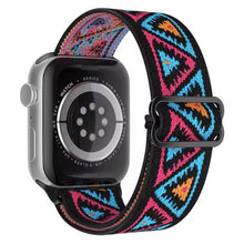 Lade das Bild in den Galerie-Viewer, elastic-triangle-red-blue
