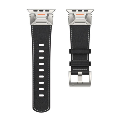 Lederarmband-Ultra-Schwarz