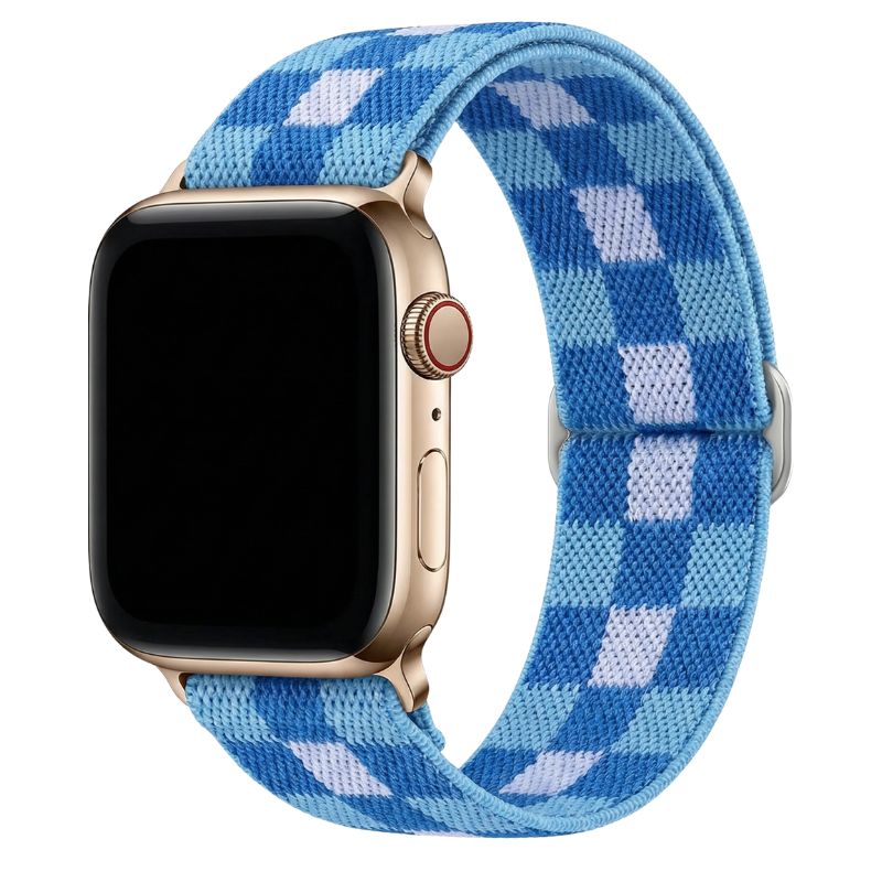 Elastik-blau-pattern