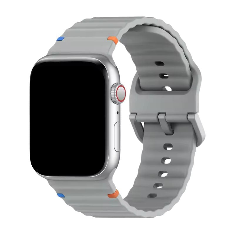 Silikonband-Motion-Grau