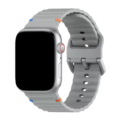 Silikonband-Motion-Grau