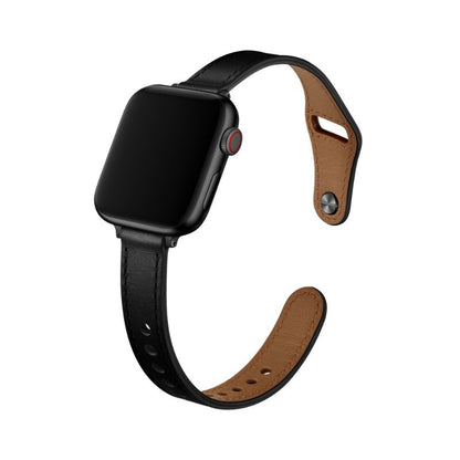 Leder-Classic-Slim-Schwarz