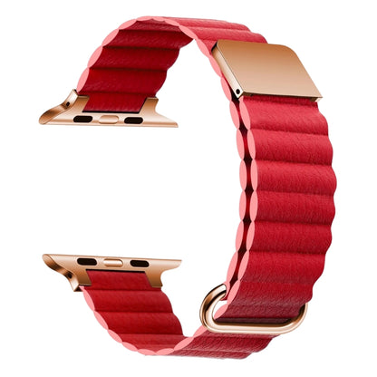 lederarmband-magnet-rot