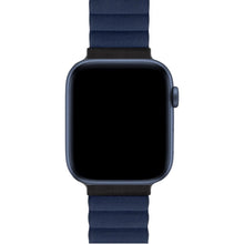 Lade das Bild in den Galerie-Viewer, lederarmband-magnet-midnight
