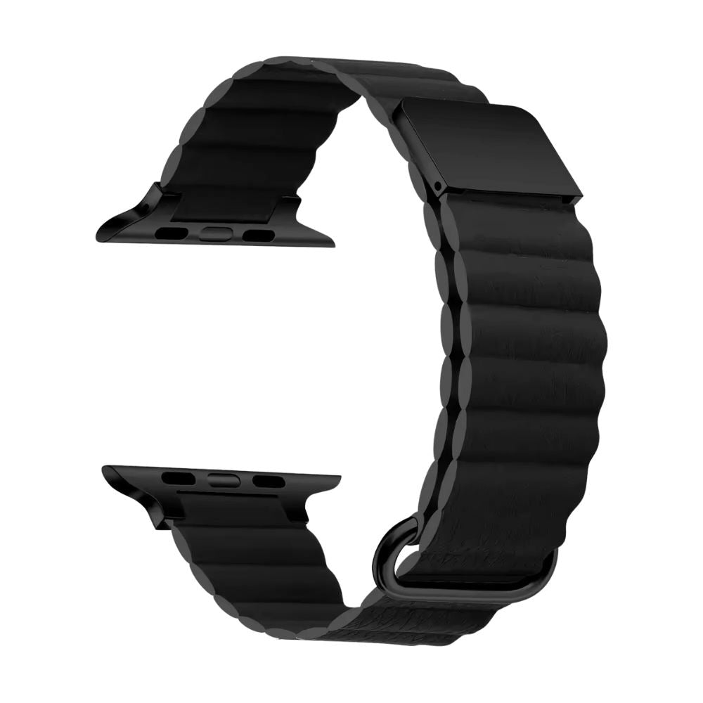 lederarmband-magnet-schwarz