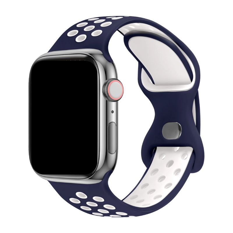 Silikon-Sport-Blau-Weiss