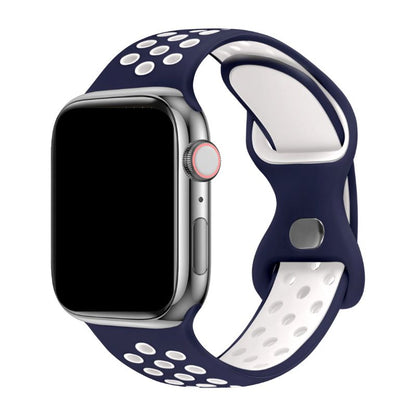 Silikon-Sport-Blau-Weiss