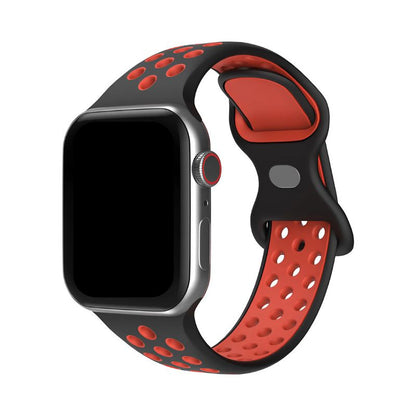 Silikon-Sport-schwarz-rot