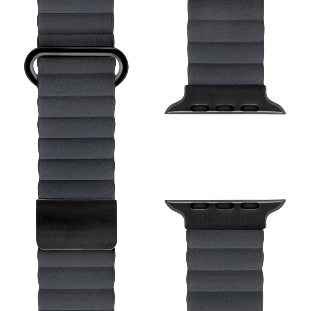 lederarmband-magnet-spacegrau