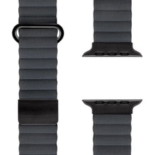 Lade das Bild in den Galerie-Viewer, lederarmband-magnet-spacegrau
