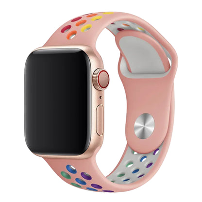 Sport-Silikon-Rosa-Regenbogen