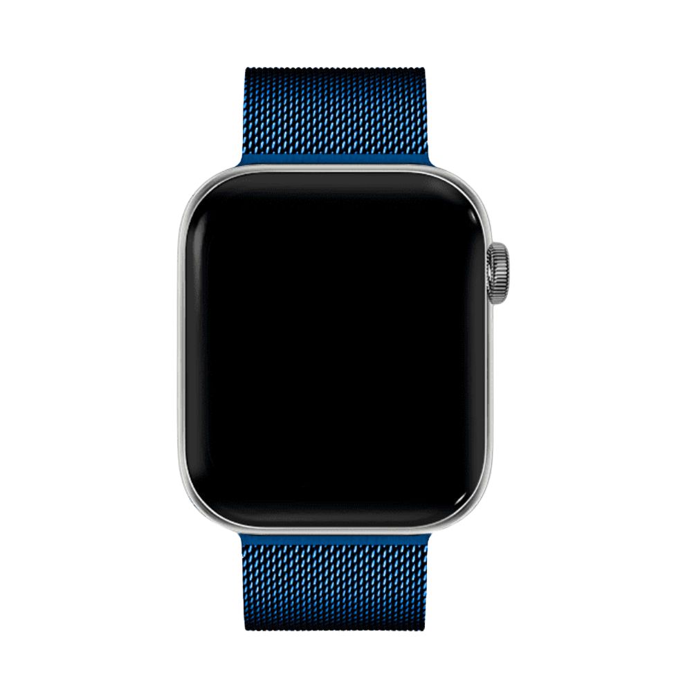 milanese-blau-glaenzend