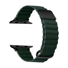 Lade das Bild in den Galerie-Viewer, lederarmband-magnet-gruen
